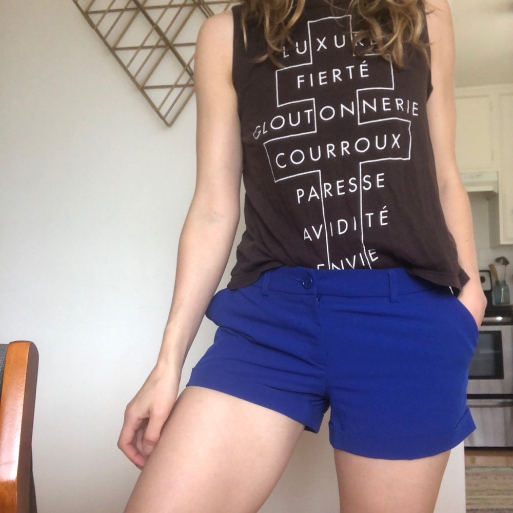 Blue Shorts